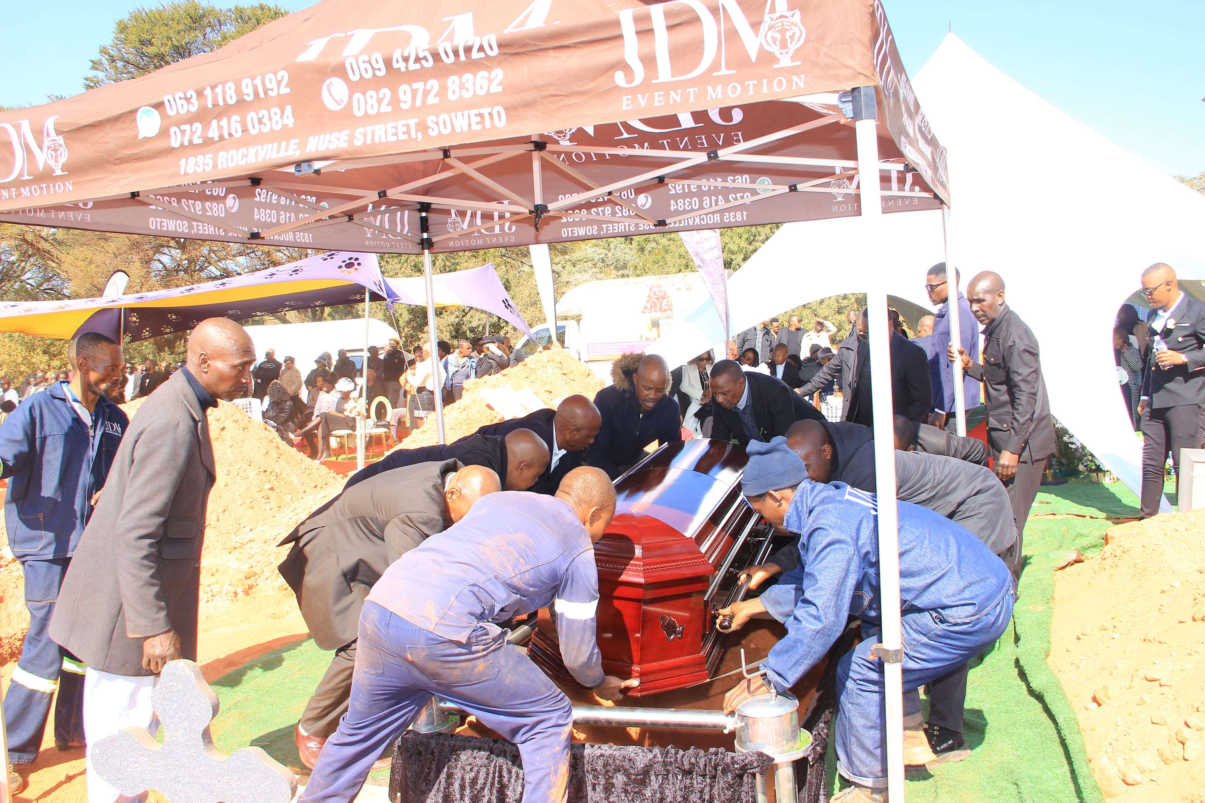 JDM Set Up for Burial Service Image 11