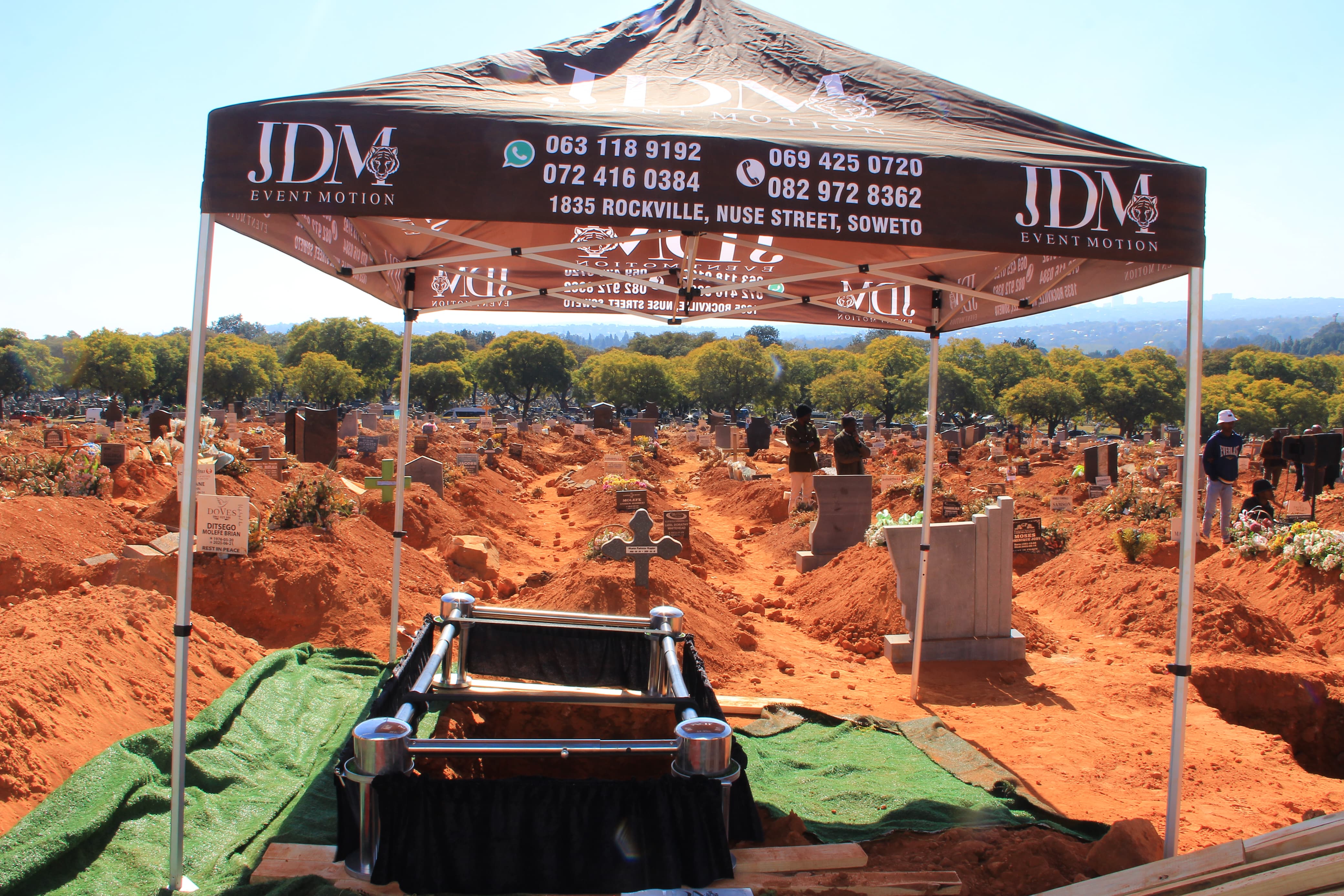 JDM Set Up for Burial Service Image 15